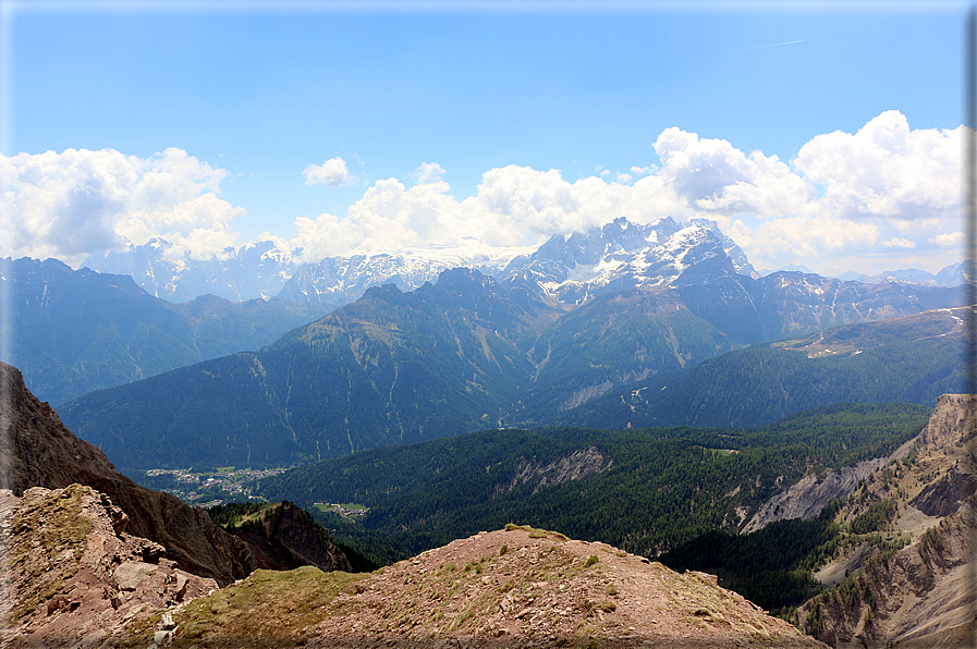 foto Forca Rossa e Passo San Pellegrino